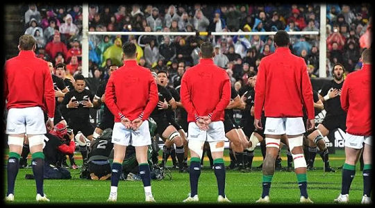All Blacks v British Lions T2 haka 2017